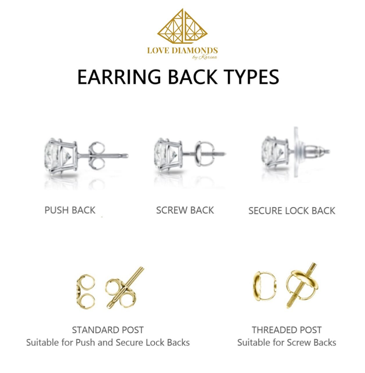 Trillion Halo Diamond Stud